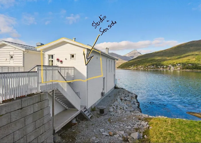 Moderne hybelleilighet med unik beliggenhet